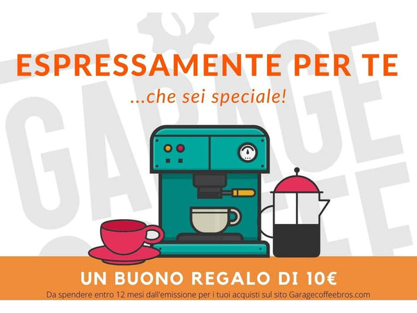 Buono regalo appassionati caffè