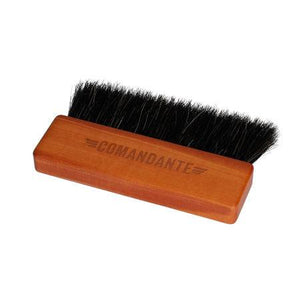 Pennello Comandante grande con manico in legno per baristi pulizia superfici 165x50mm