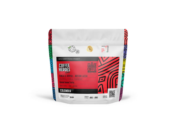 COFFEE HEROES SERIES - COLOMBIA - EL DIVISO - OMBLIGON NATURAL FLORAL SIMPHONY