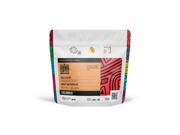 Caffè Specialty Colombia Tres Cielos Decaffeinato