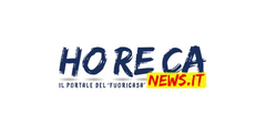 Logo of Horeca News, a portal for food and beverage industry news in Italy.