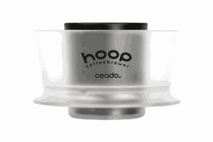 Hoop brewer ad infusione radiale Ceado innovative coffee maker with outer loop and flow tower for automated extraction