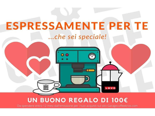 Buono regalo appassionati caffè