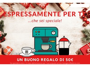 Buono Regalo - Caffè Specialty Artigianale tostato da Garage Coffee Bros.