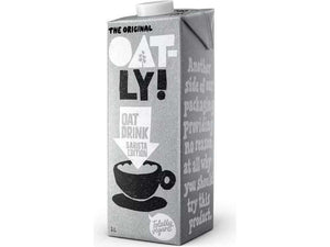 Cartone da 1 litro di bevanda all'avena Oatly Barista Edition